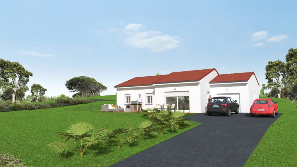 Projet construction maison à ANDANCE de 80m2