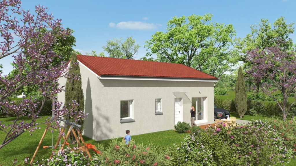 Projet construction maison à Epinouze de 70m2