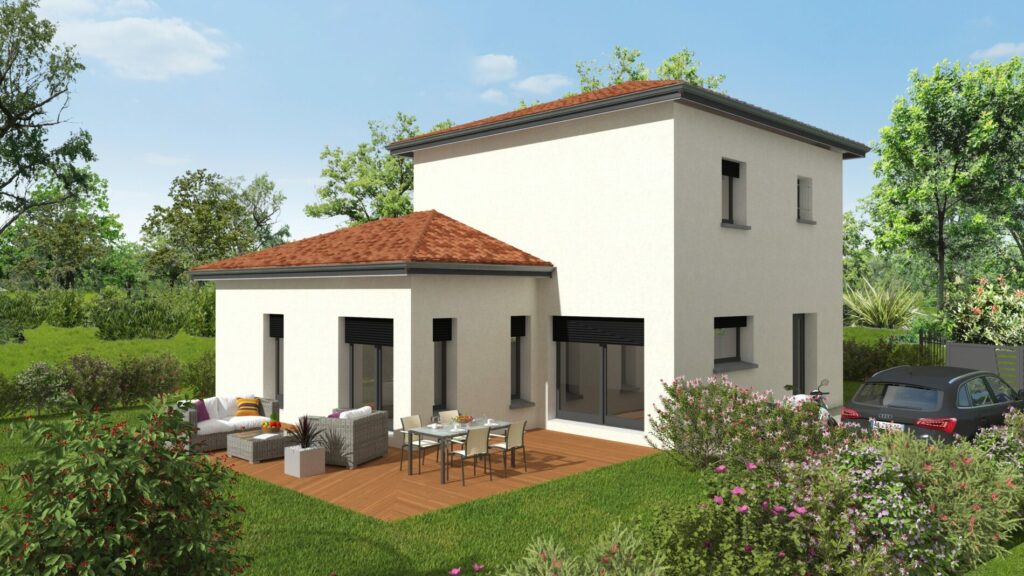 Projet construction maison à Roussillon de 110m2