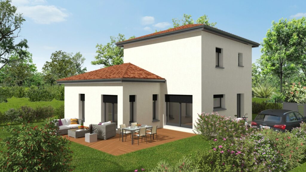 Projet construction maison à Roussillon de 100m2