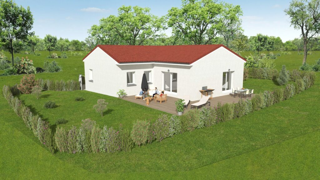 Projet construction maison à Vernosc les Annonay de 95m2