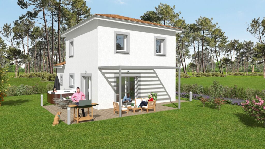 Projet construction maison à Roussillon de 85m2