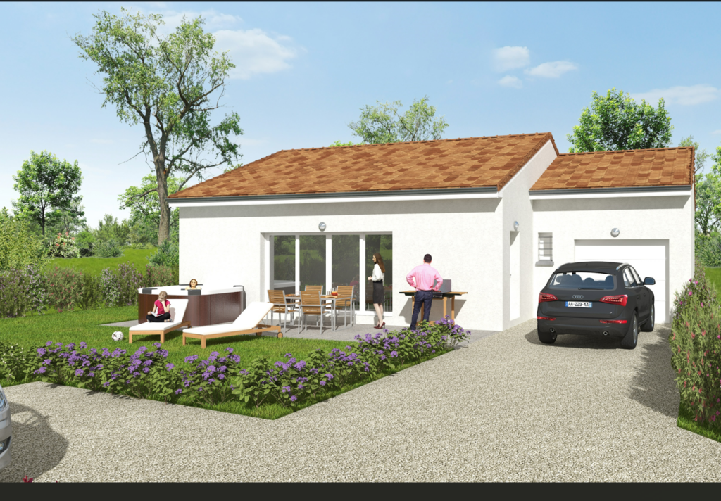 Projet construction maison à Saint Rambert D'Albon de 90m2