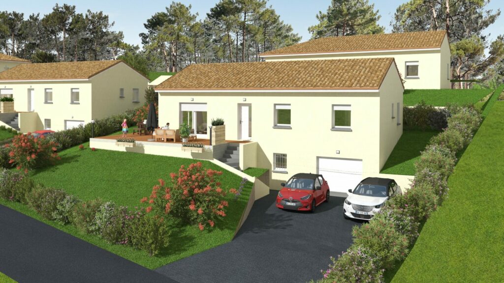 Projet construction maison à Saint Clair de 90m2