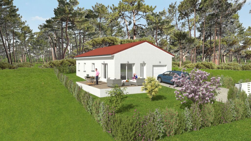 Projet construction maison à Anneyron de 85m2