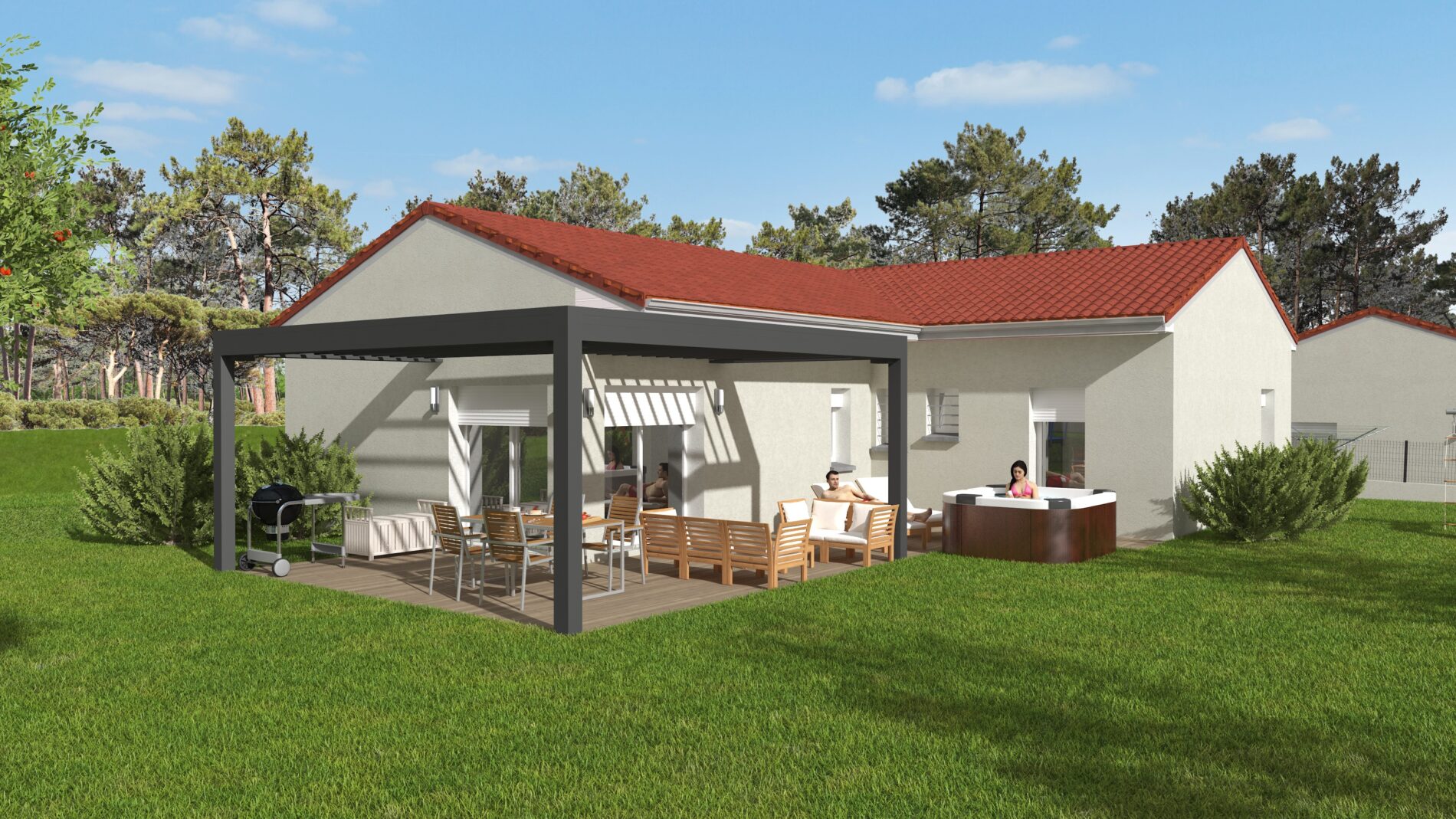 maison neuve 4 pièces