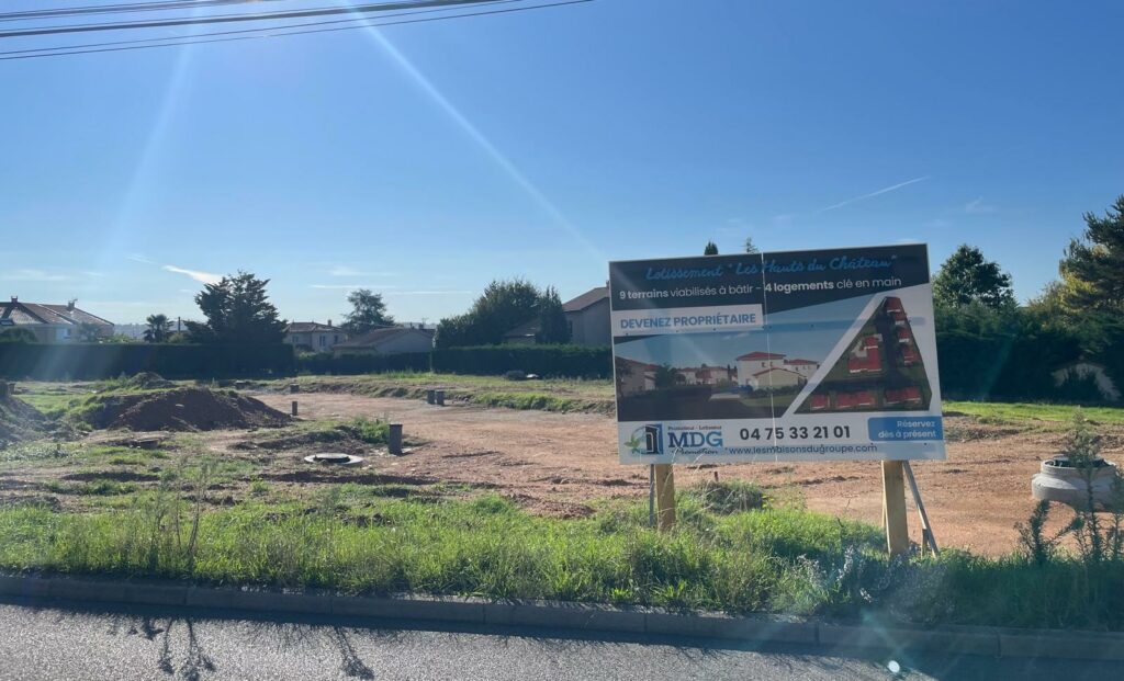 terrain à vendre Roussillon